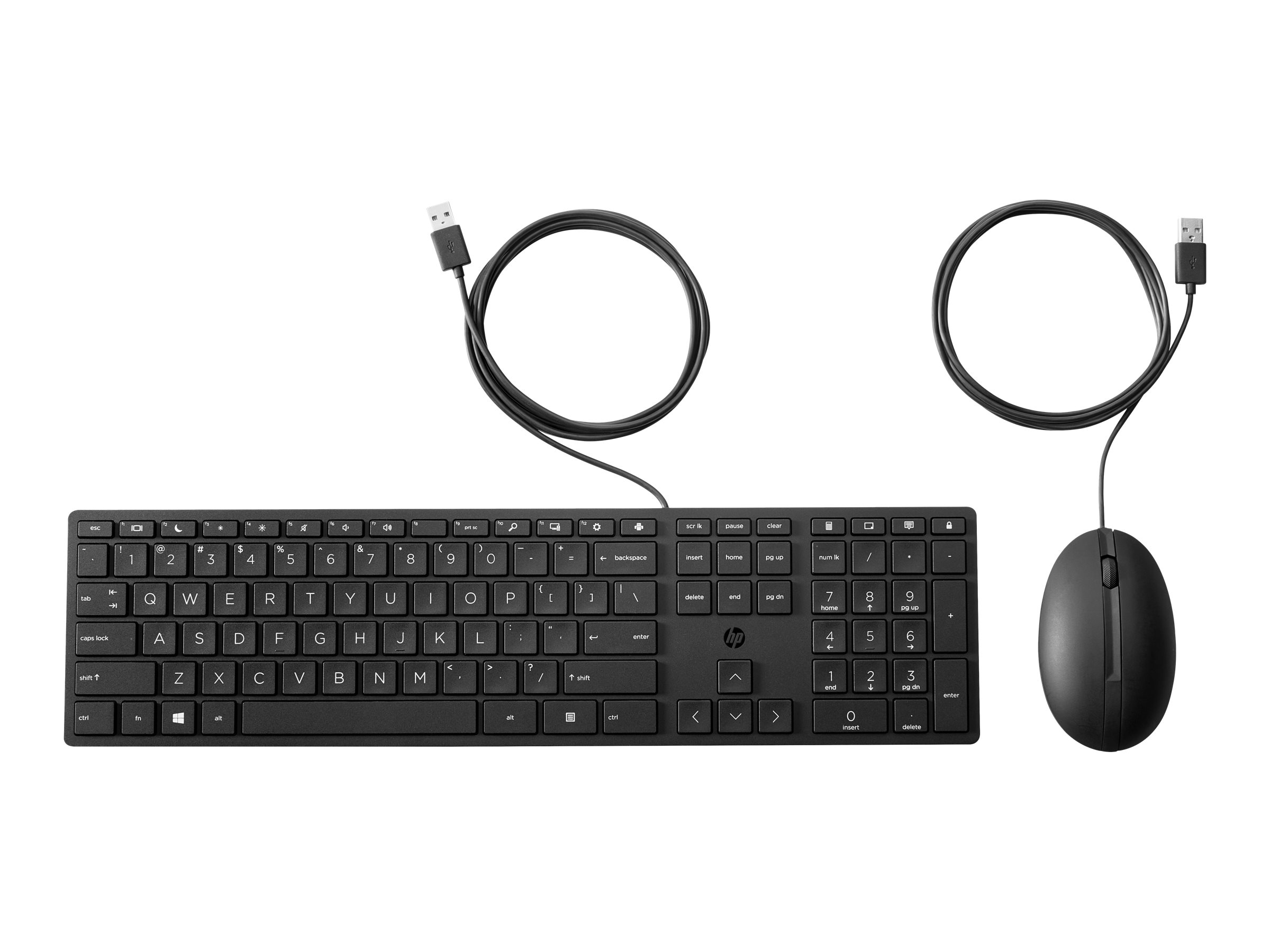 HP Desktop 320MK - Tastatur-und-Maus-Set - Spanisch