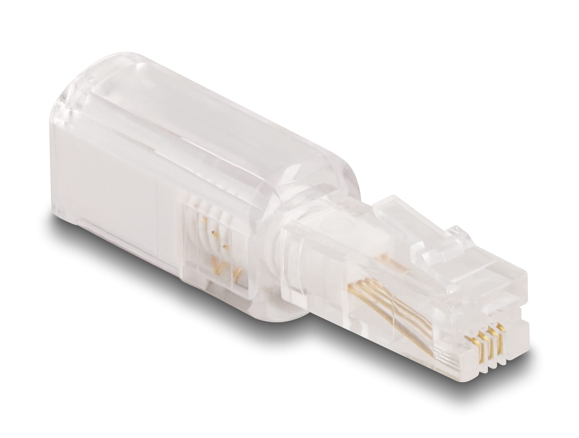 Delock Telefonadapter - RJ-10 (S) zu RJ-10 (R)
