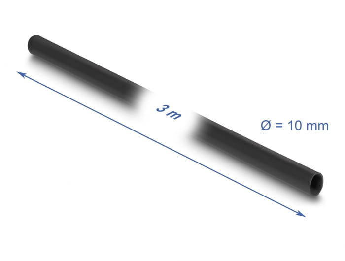Delock Isolierschlauch - PVC - Schwarz - 3