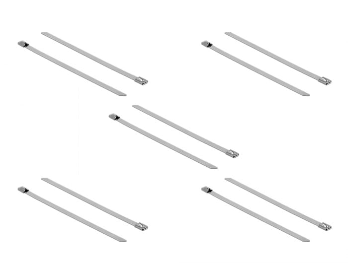 Delock Kabelbinder - 20 cm (Packung mit 10)