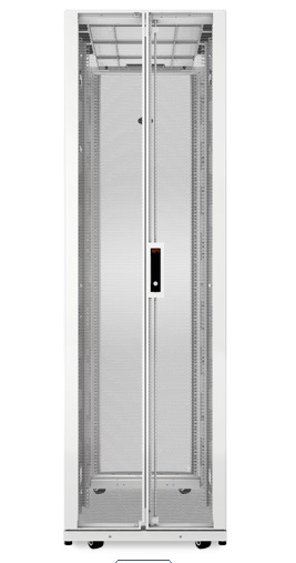 APC NetShelter SX - Schrank Netzwerkschrank - weiß - 42HE - 48.3 cm (19")