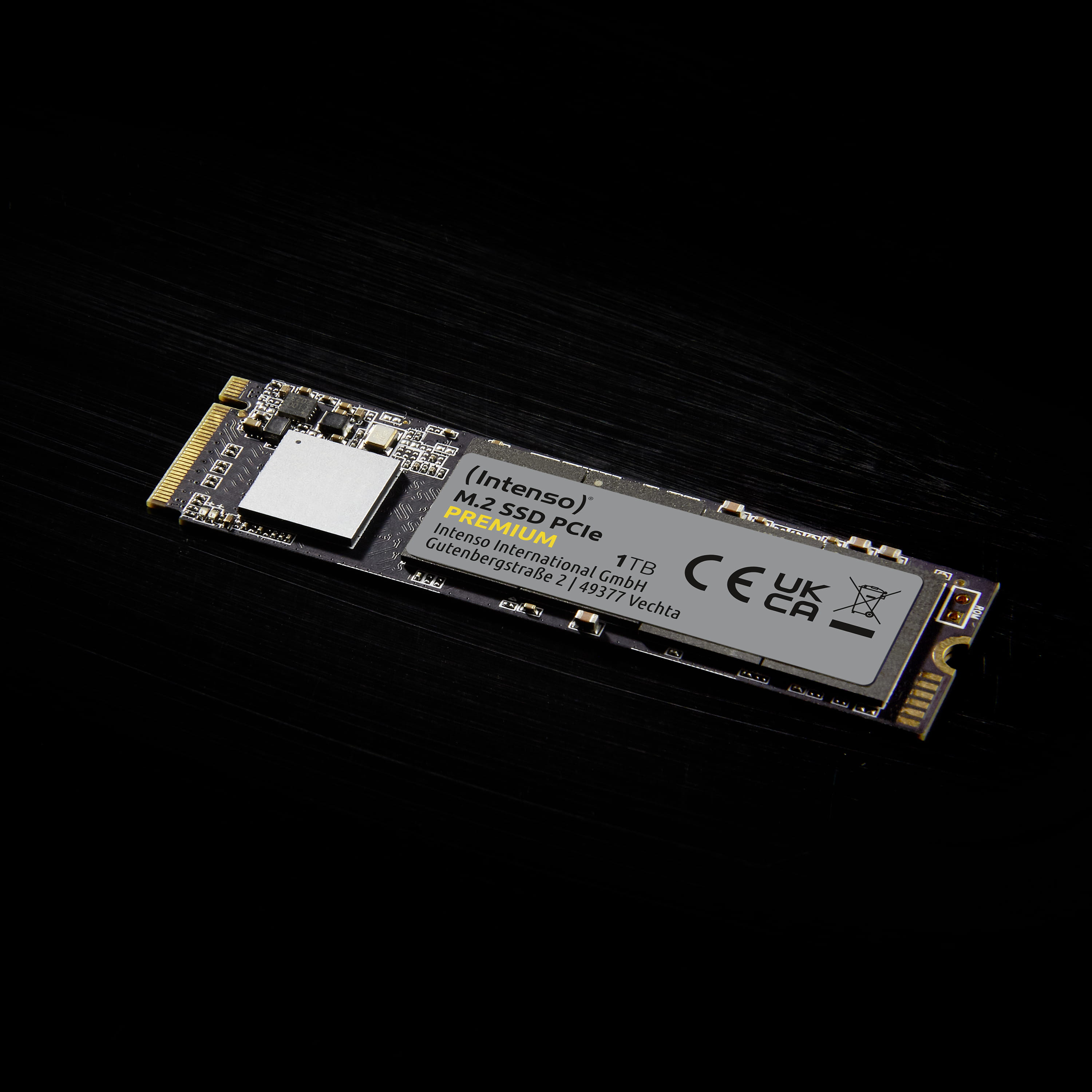 Intenso Premium - SSD - 500 GB - intern - M.2 2280 - PCIe 3.0 x4 (NVMe)