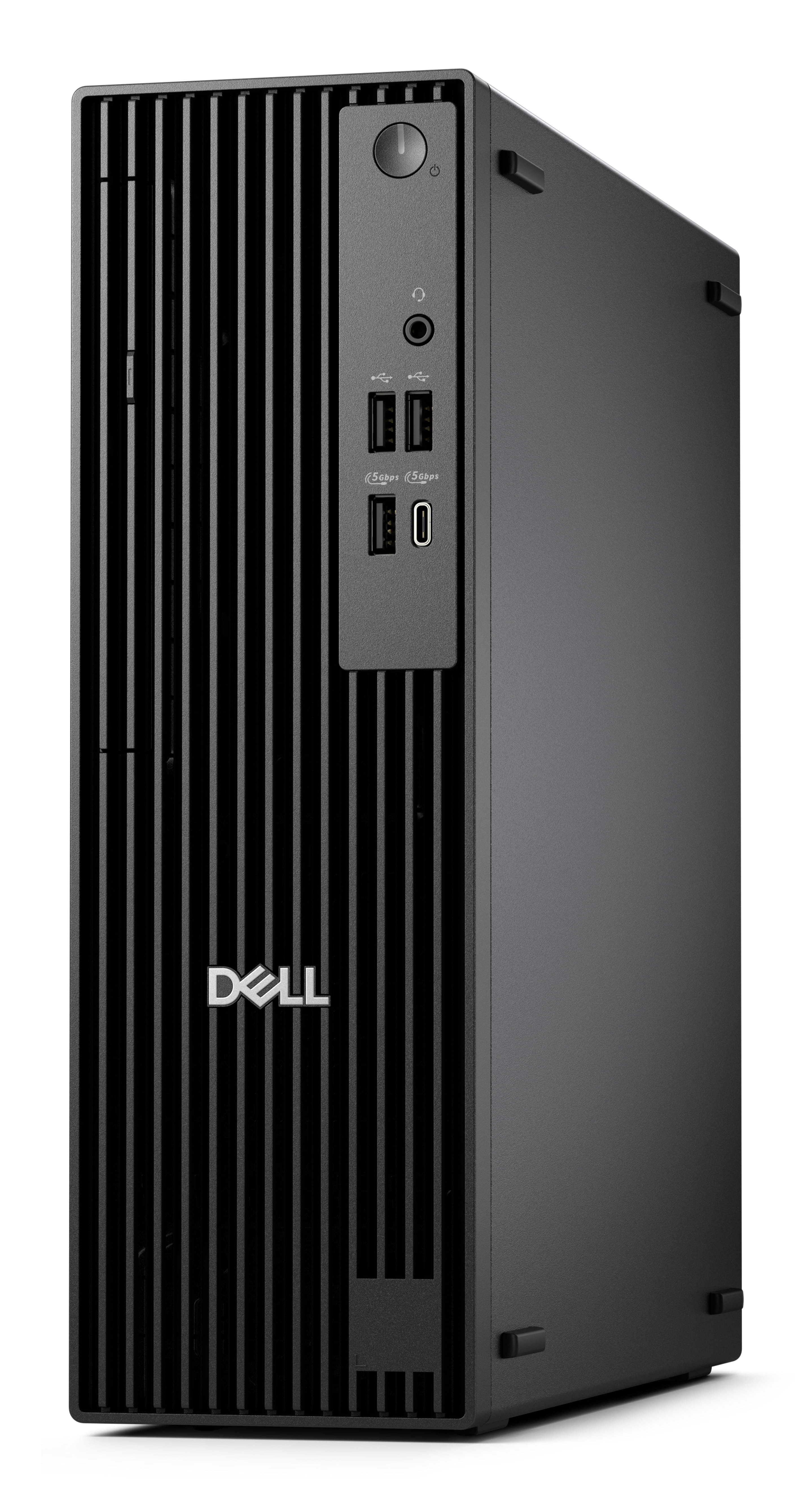Dell Pro Slim QCS1250 - Slim Desktop - Core Ultra 5 235 / 3.4 GHz - RAM 16 GB - SSD 512 GB - NVMe - Intel Graphics - 1GbE, Bluetooth, Wi-Fi 6E - WLAN: Bluetooth, 802.11a/b/g/n/ac/ax (Wi-Fi 6E)