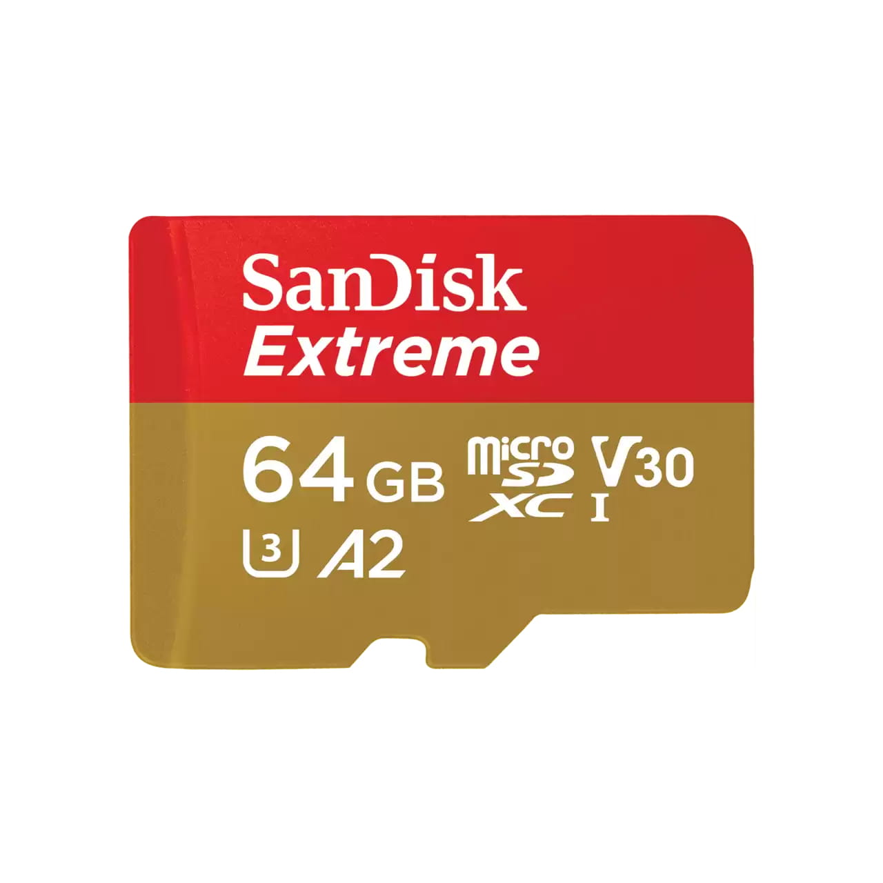 SanDisk Extreme - Flash-Speicherkarte (microSDXC-an-SD-Adapter inbegriffen)