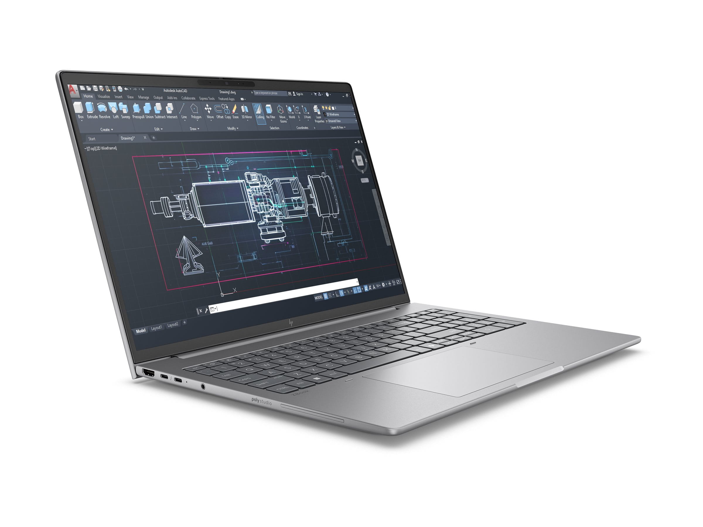 HP ZBook 8 G1i Mobile Workstation - Intel Core Ultra 7 255H / 2 GHz - Win 11 Pro - RTX 500 Ada - 32 GB RAM - 1 TB SSD NVMe, TLC - 40.6 cm (16")