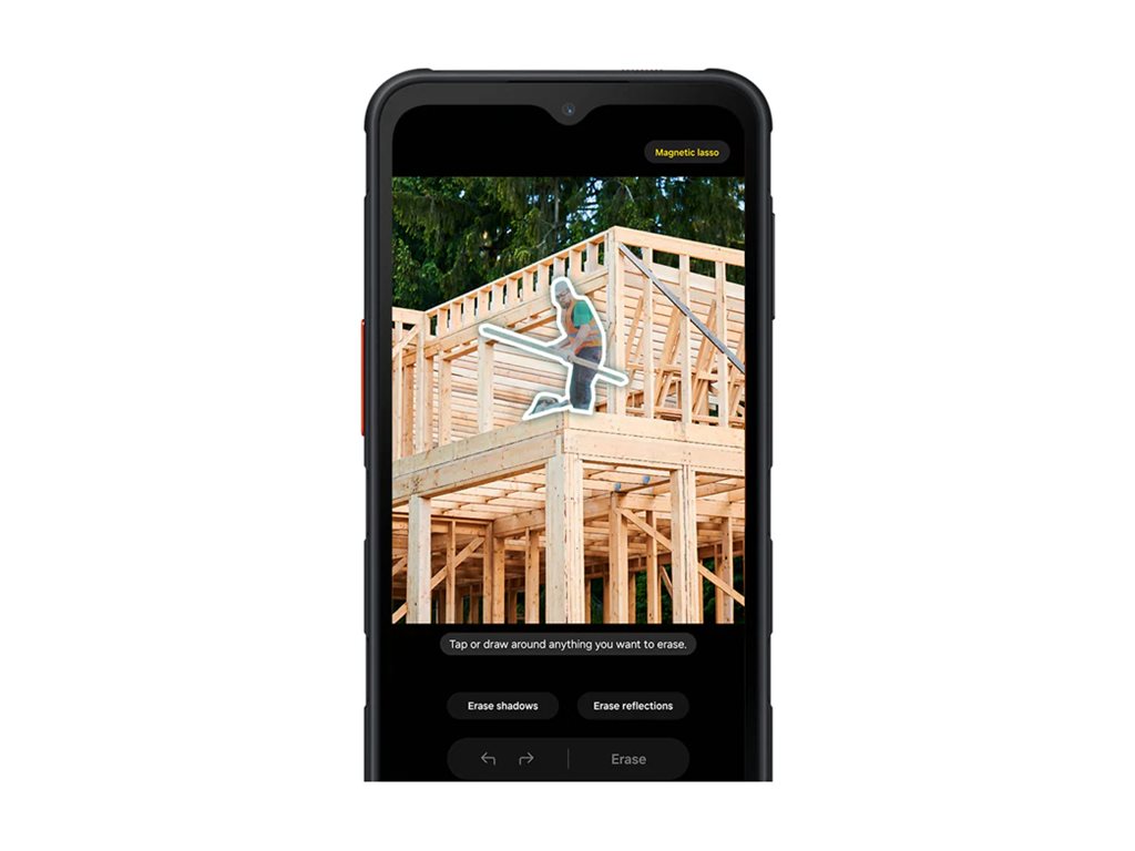 Samsung Galaxy Xcover7 Pro - Enterprise Edition - 5G Smartphone - Dual-SIM - RAM 6 GB / Interner Speicher 128 GB - microSD slot - LCD-Anzeige - 6.6" - 2408 x 1080 Pixel (120 Hz)