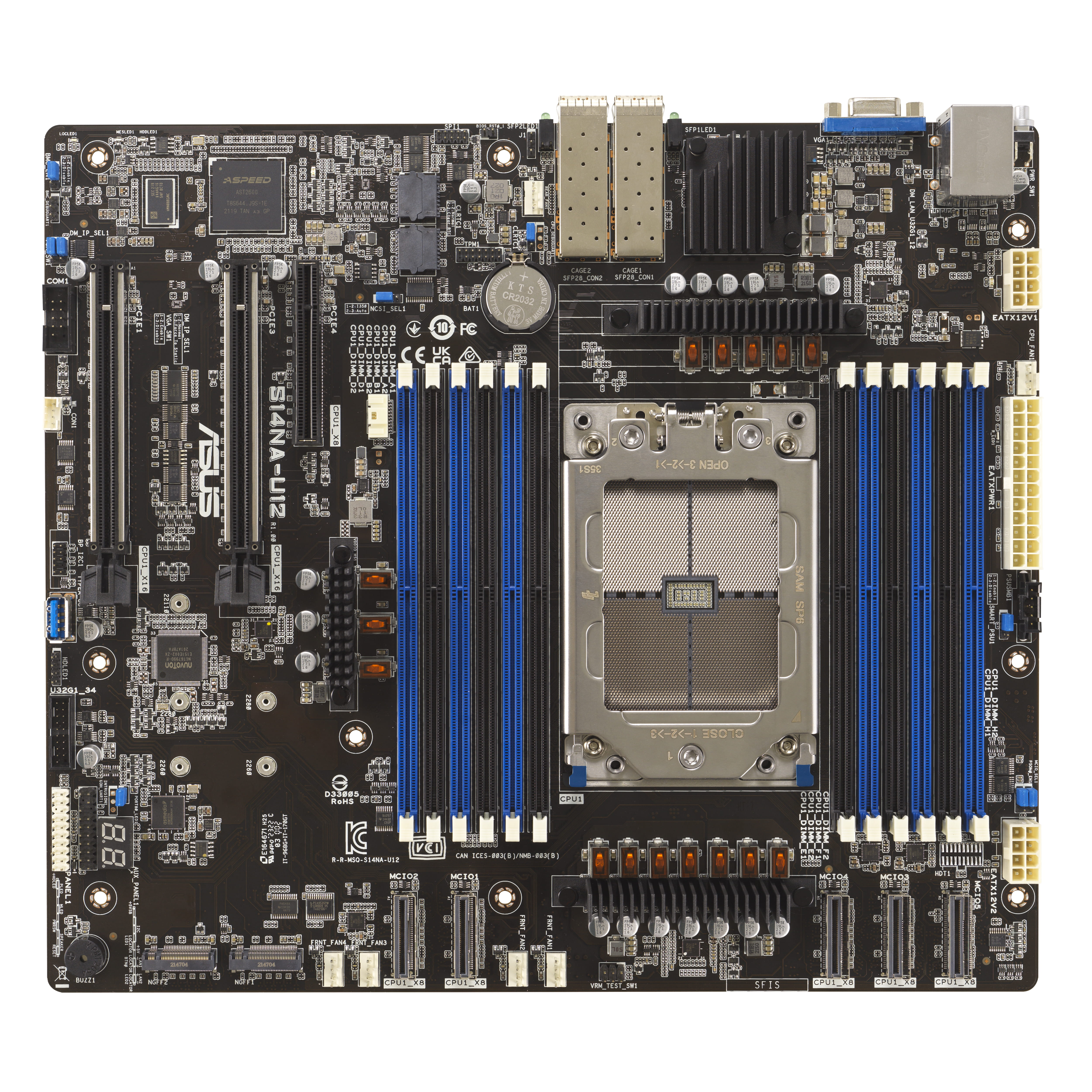 ASUS S14NA-U12 - Motherboard - SSI CEB - Socket