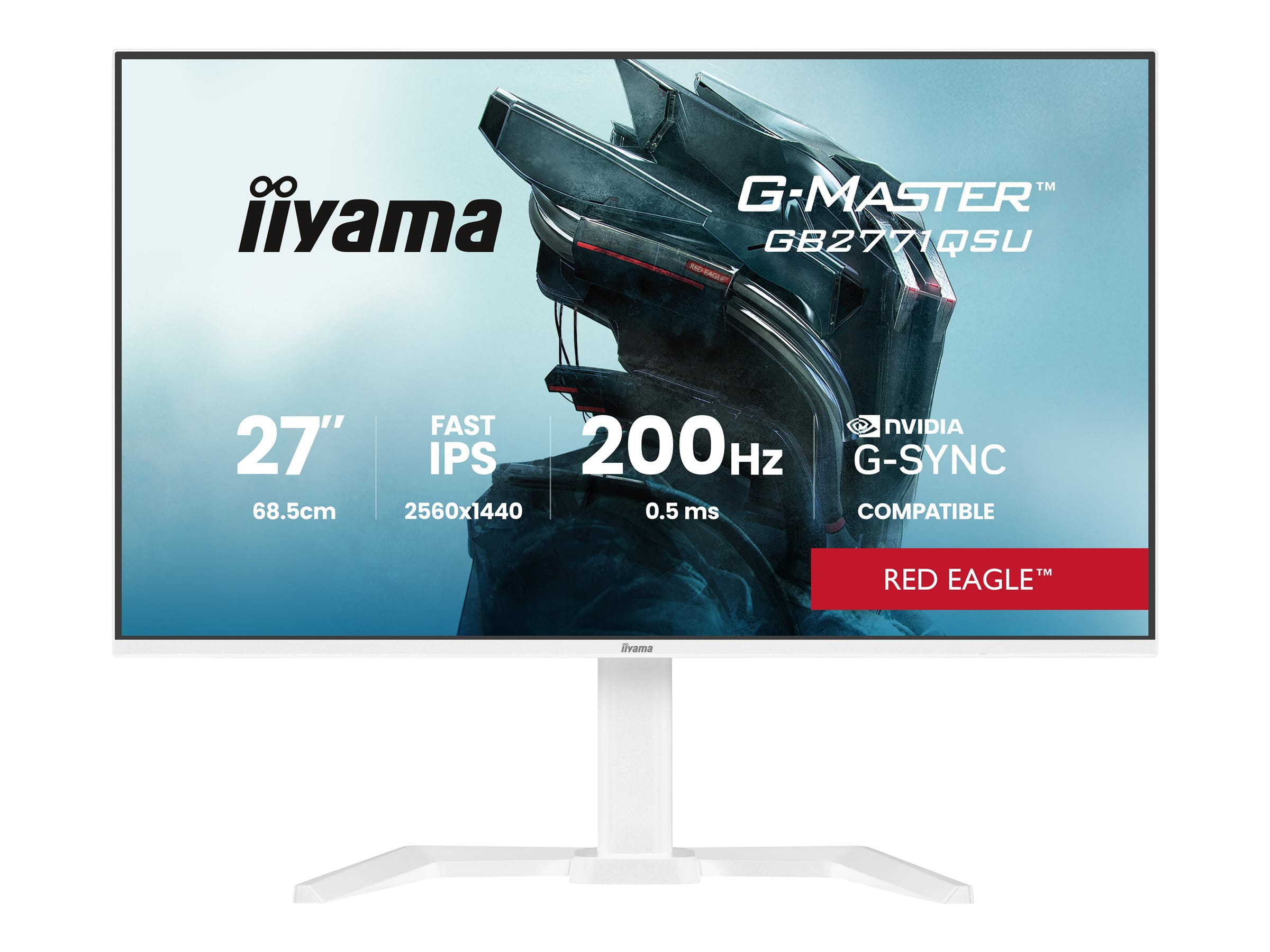 Iiyama G-MASTER Red Eagle GB2771QSU-W1 - LCD-Monitor - 68.6 cm (27")
