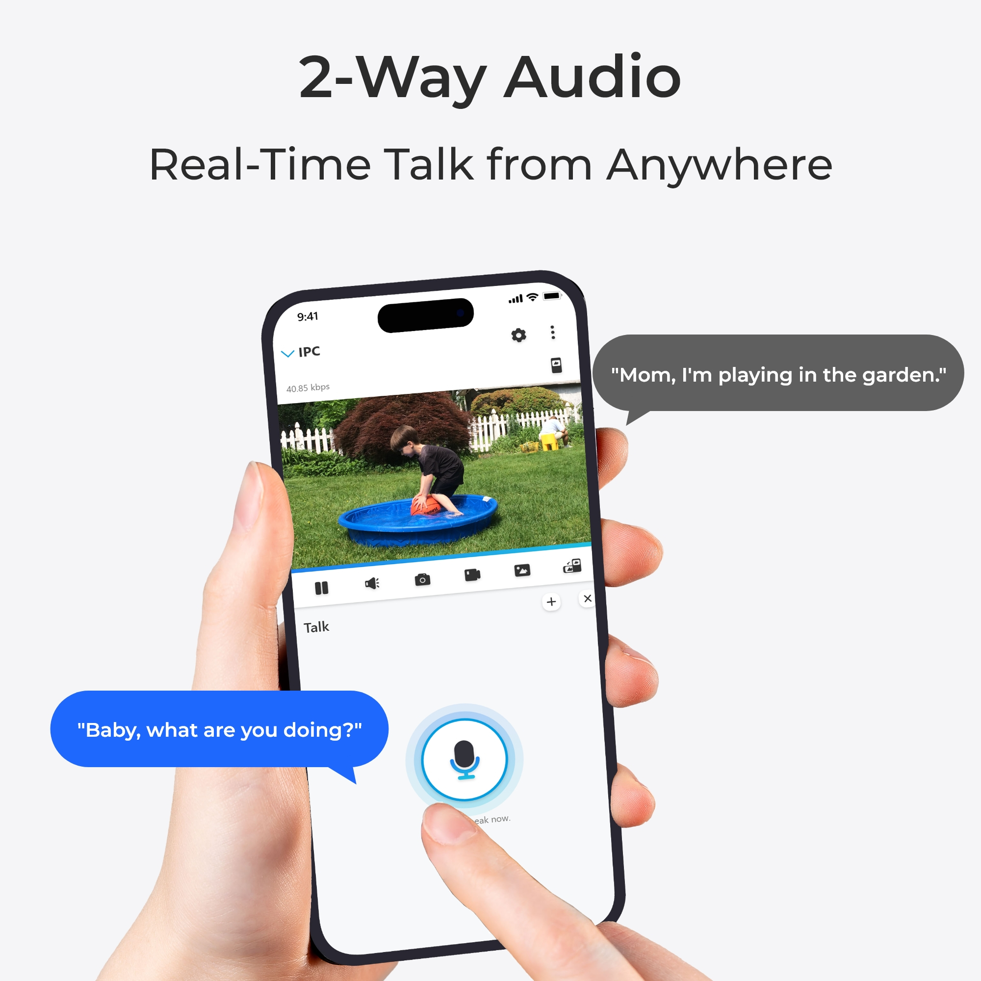 Reolink P334, IP-Sicherheitskamera, Innen & Außen, Kabelgebunden, Google Assistant, Zimmerdecke, Weiß