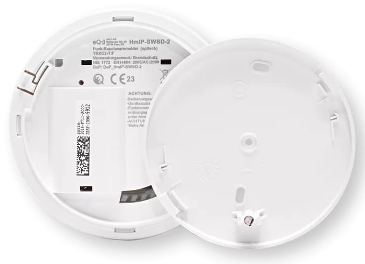eQ-3 AG HomeMatic 162162A0, Weiß, 85 dB, 200 m, IP20, Akku, Lithium