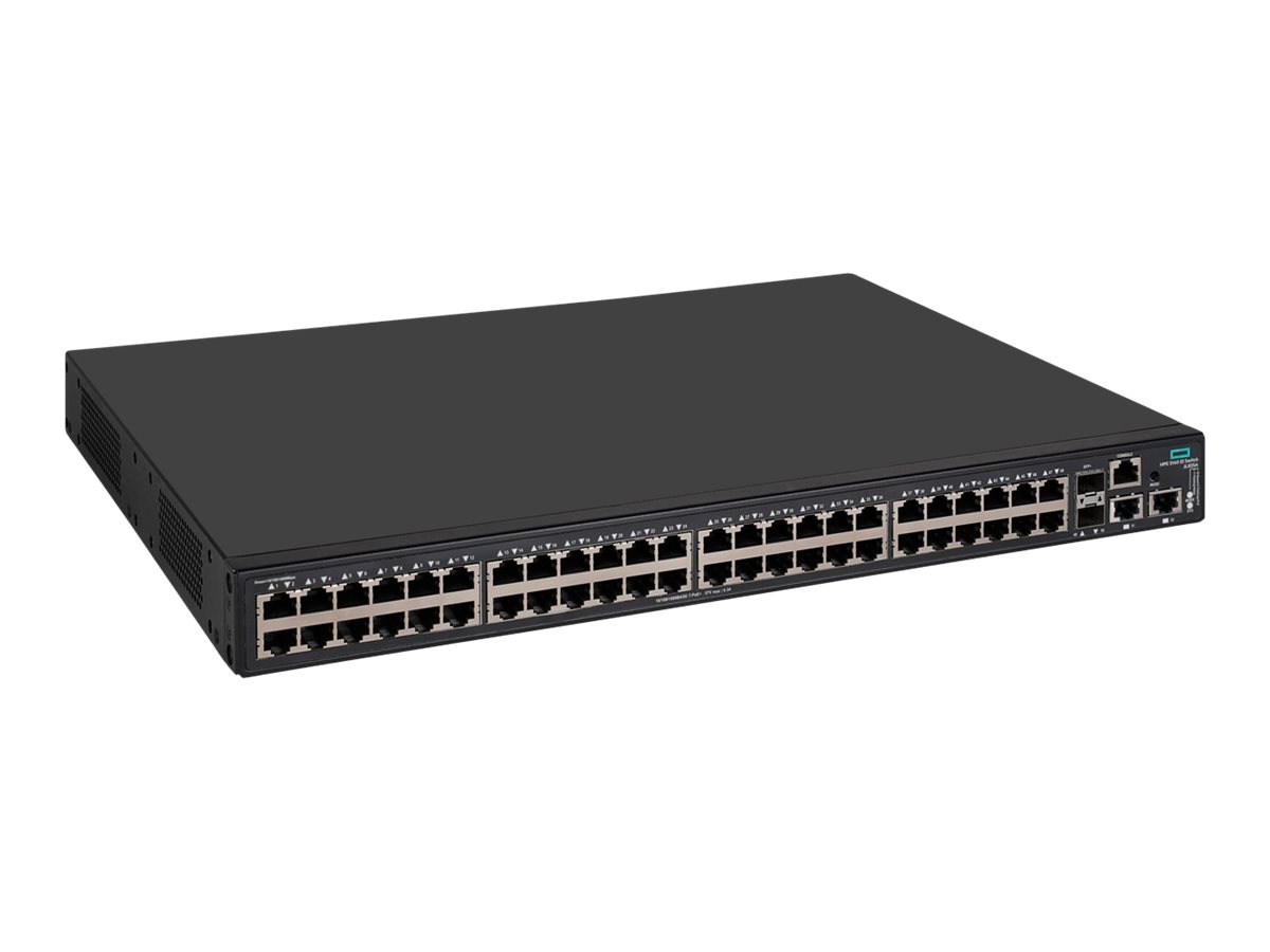 HPE FlexNetwork 5140 48G POE+ 2SFP+ 2XGT EI - Switch - L3 - Smart - 48 x 10/100/1000 (PoE+) - managed