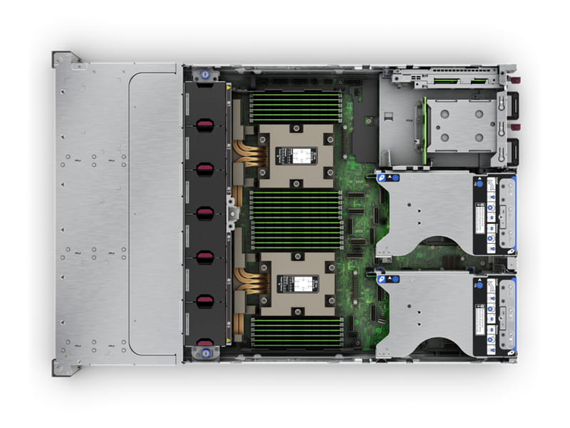 HPE ProLiant DL385 Gen11 - 2U - zweiweg - 1 x EPYC 9124 / 3 GHz - RAM 64 GB - SATA/SAS - Hot-Swap 8.9 cm (3.5") (Smart Choice)
