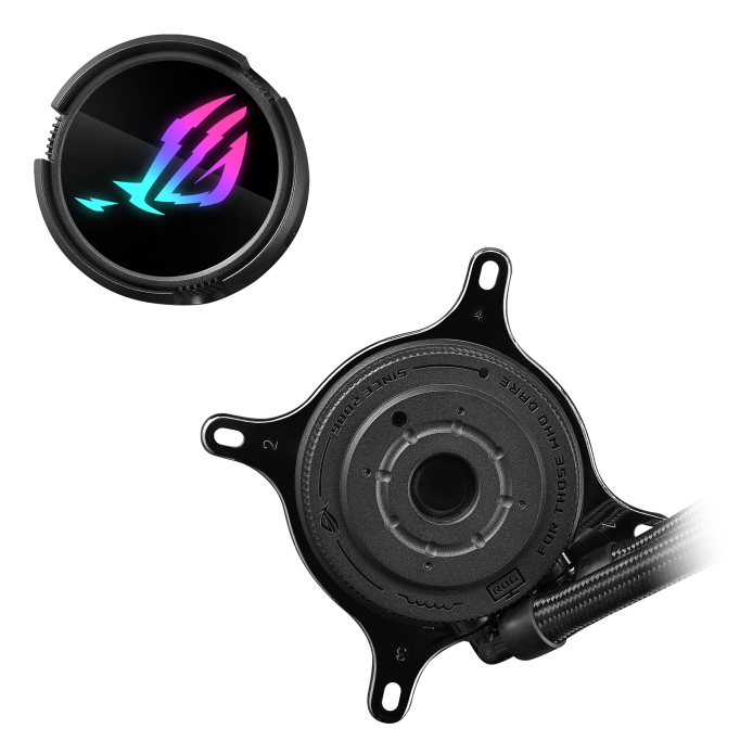 ASUS ROG STRIX LC III 240 ARGB - Prozessor-Flüssigkeitskühlsystem - Kühlergröße: 240 mm - (für: AM4, LGA1200, LGA1700, AM5, LGA115x Socket)