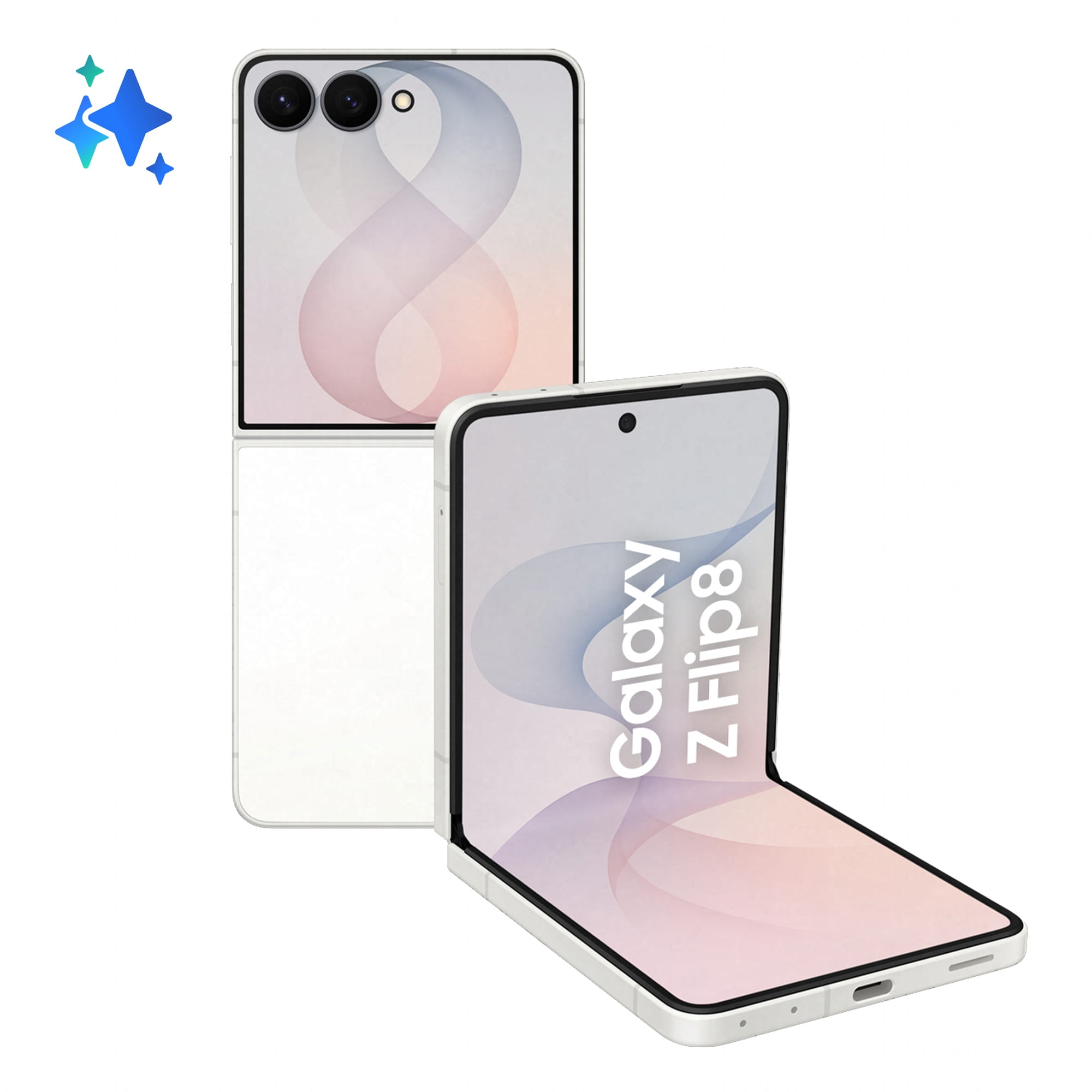 Samsung Galaxy Z Flip8 - 5G Smartphone - Dual-SIM - RAM 12 GB / Interner Speicher 512 GB - OLED display - 6.9" - 6.9" - 2520 x 1080 Pixel 2520 x 1080 Pixel (120 Hz)
