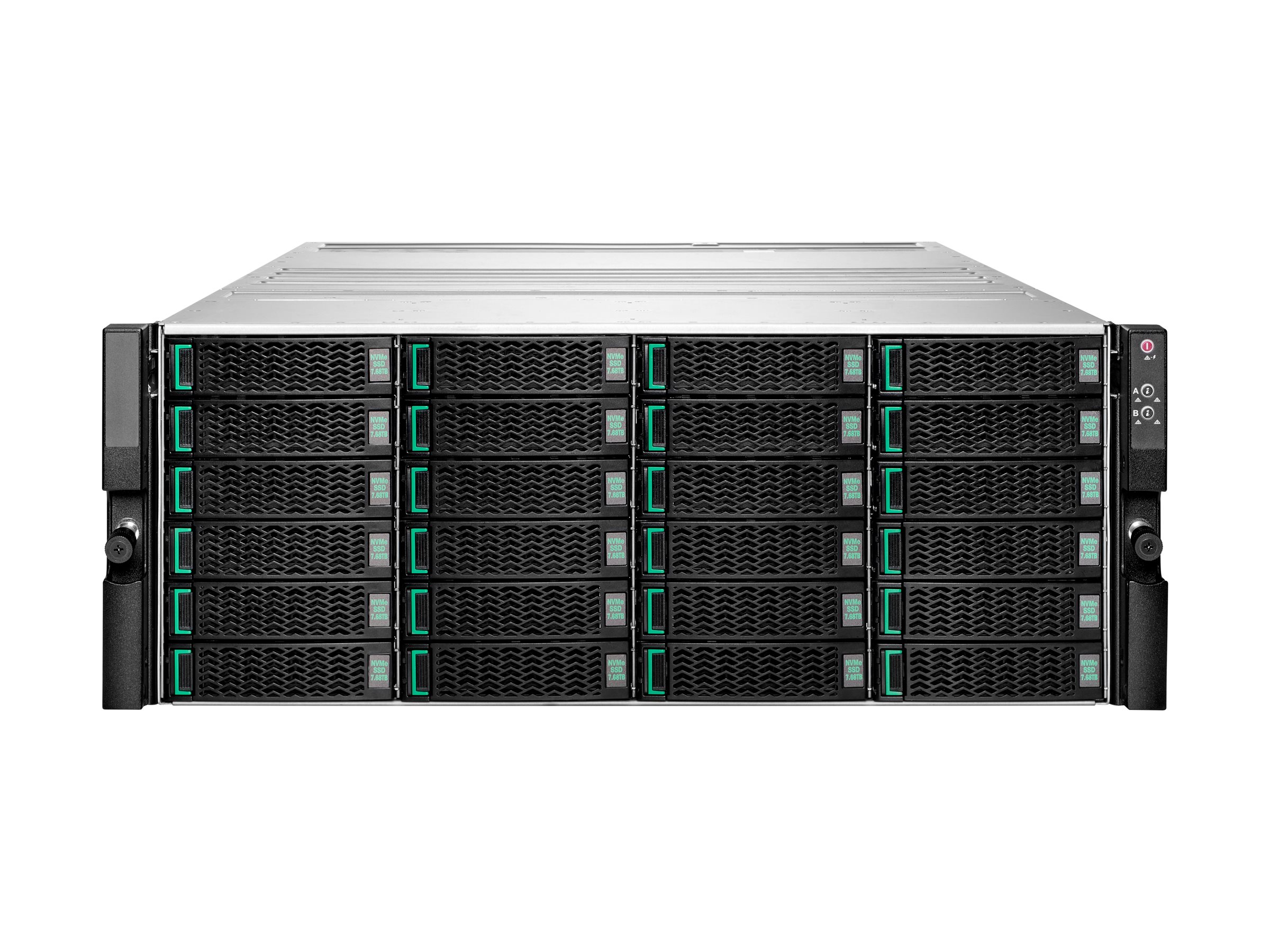 HPE Alletra 6010 All Flash Array Dual Controller Base Array - Solid State Drive Array - 24 Schächte (PCIe (NVMe))