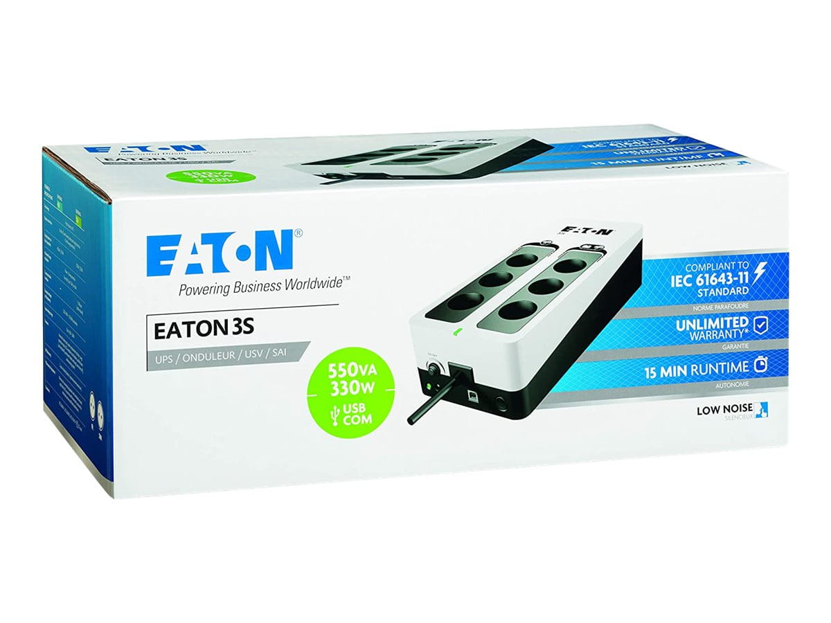 Eaton 3S 550 - USV - Wechselstrom 220-240 V - 330 Watt