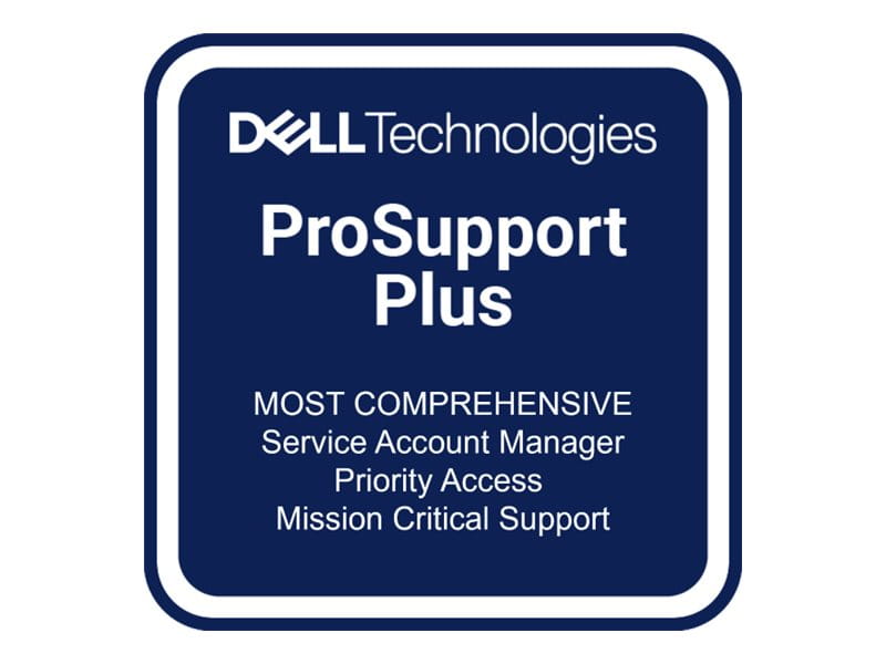Dell Erweiterung von 3 jahre Next Business Day auf 5 jahre ProSupport Plus 4H Mission Critical - Serviceerweiterung - Arbeitszeit und Ersatzteile (für Server)