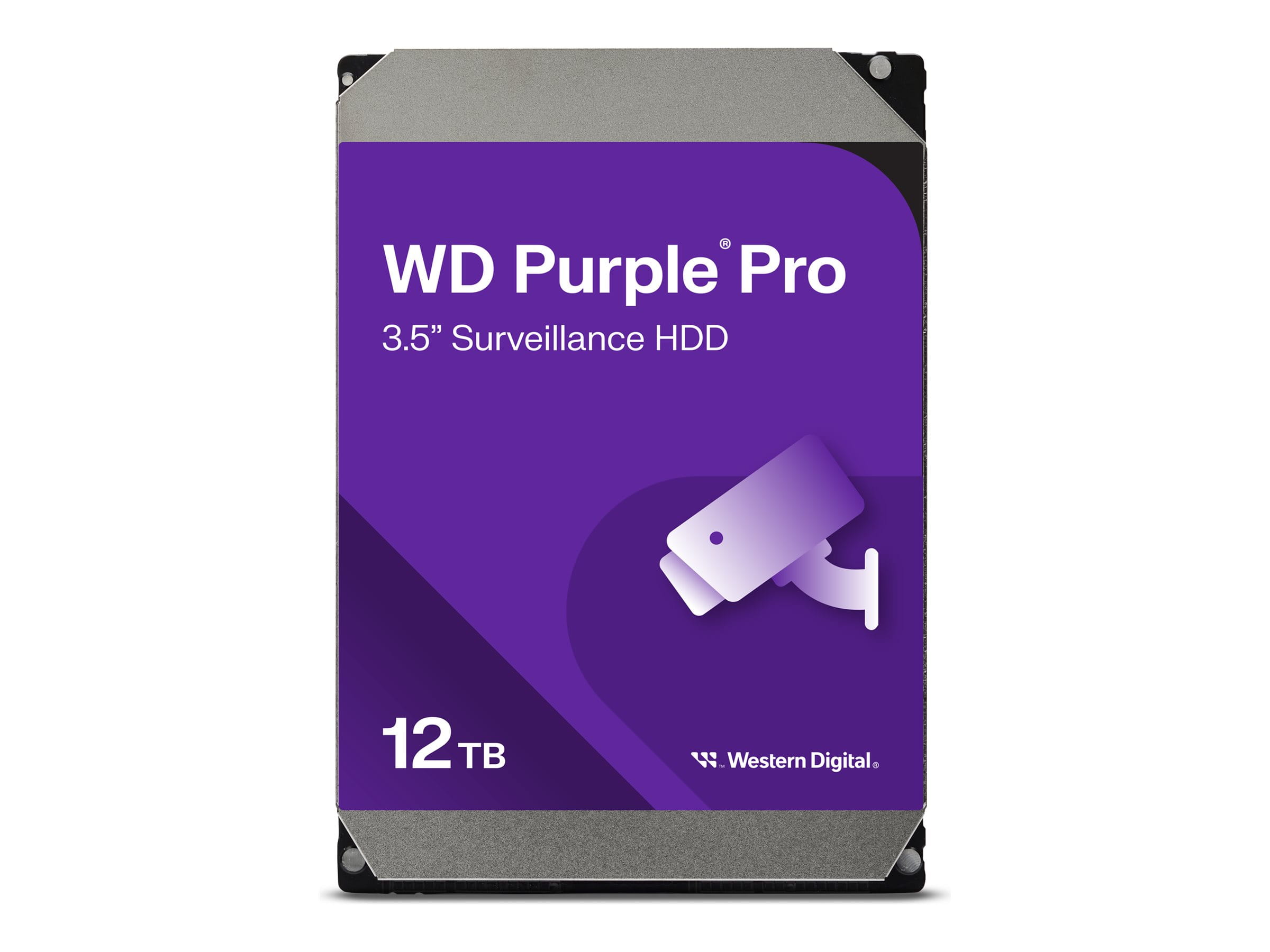 WD Purple Pro WD121PURP - Festplatte - 12 TB - intern - 3.5" (8.9 cm)