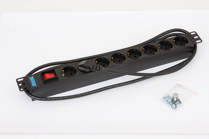 TRITON RAB-PD-X04-A1 - Steckdosenleiste (Rack - einbaufähig)