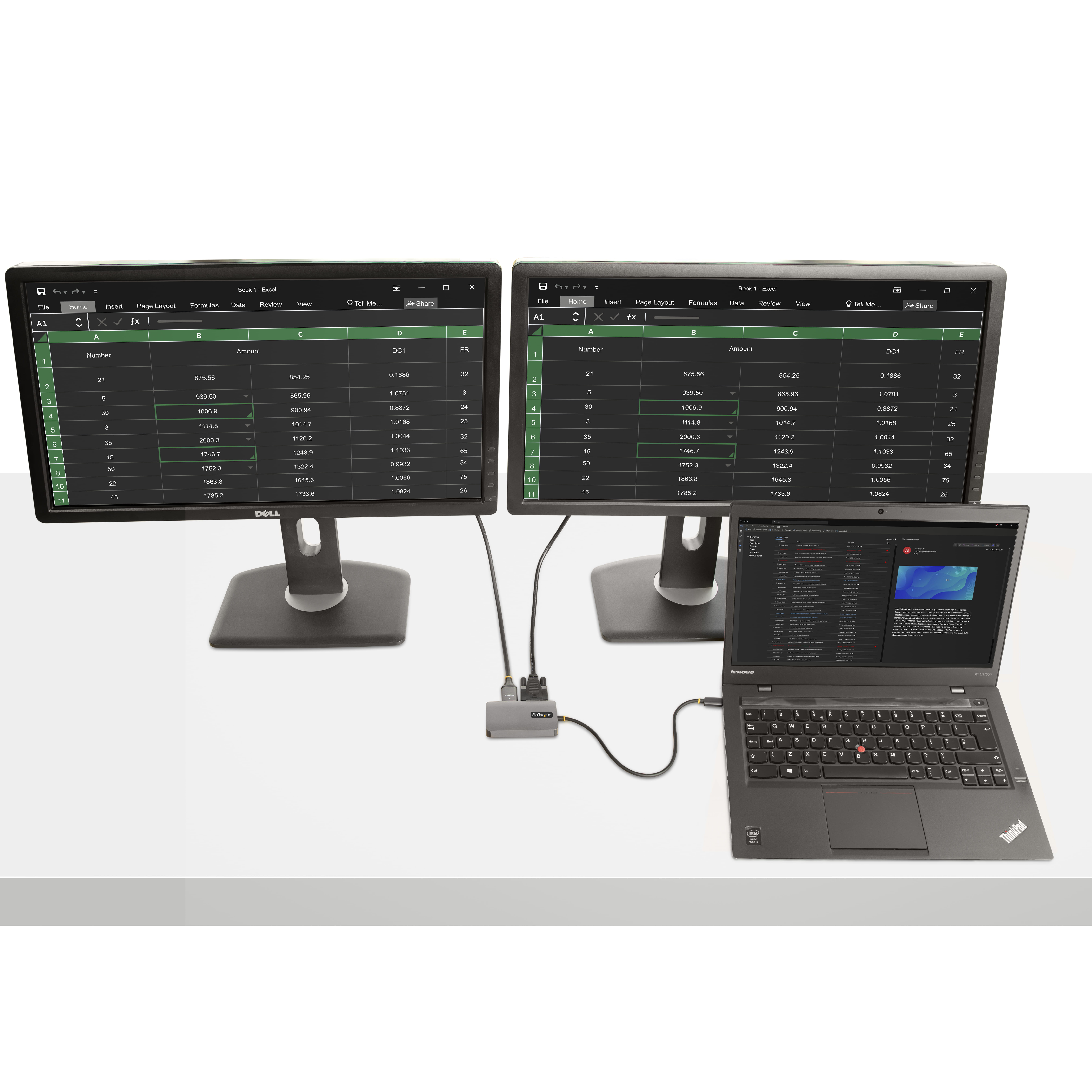 StarTech.com USB C Video Adapter, USB-C auf HDMI