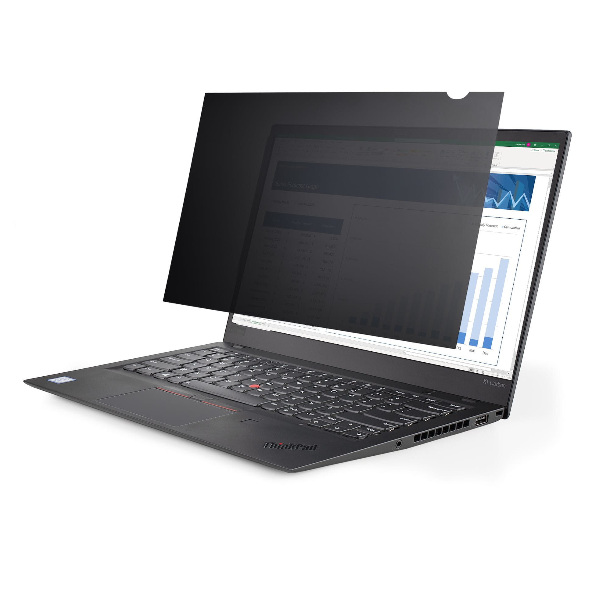 StarTech.com 13,3 Zoll Laptop Sichtschutzfolie 16:9, Blaulichtfilter - Blickschutzfilter für Notebook (horizontal)