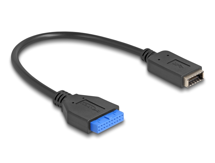 Delock Internes USB-Kabel - 19-polige USB-Stiftleiste (W)