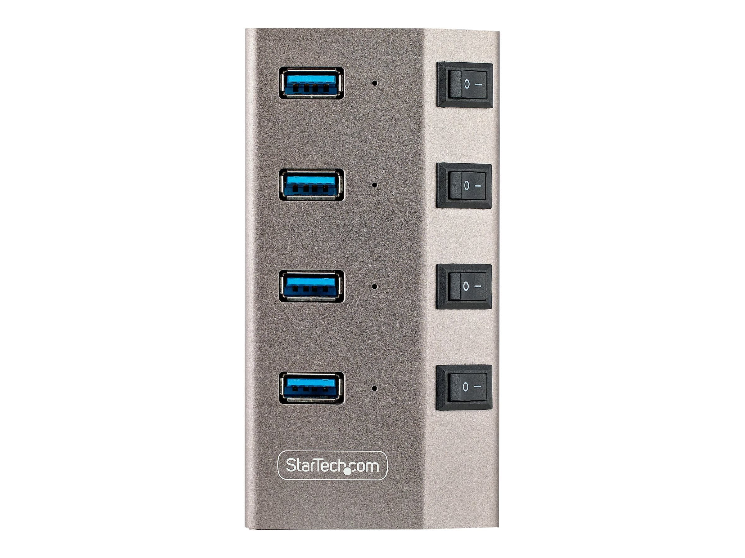 StarTech.com 4-Port USB 3.0 Hub Mit Netzteil