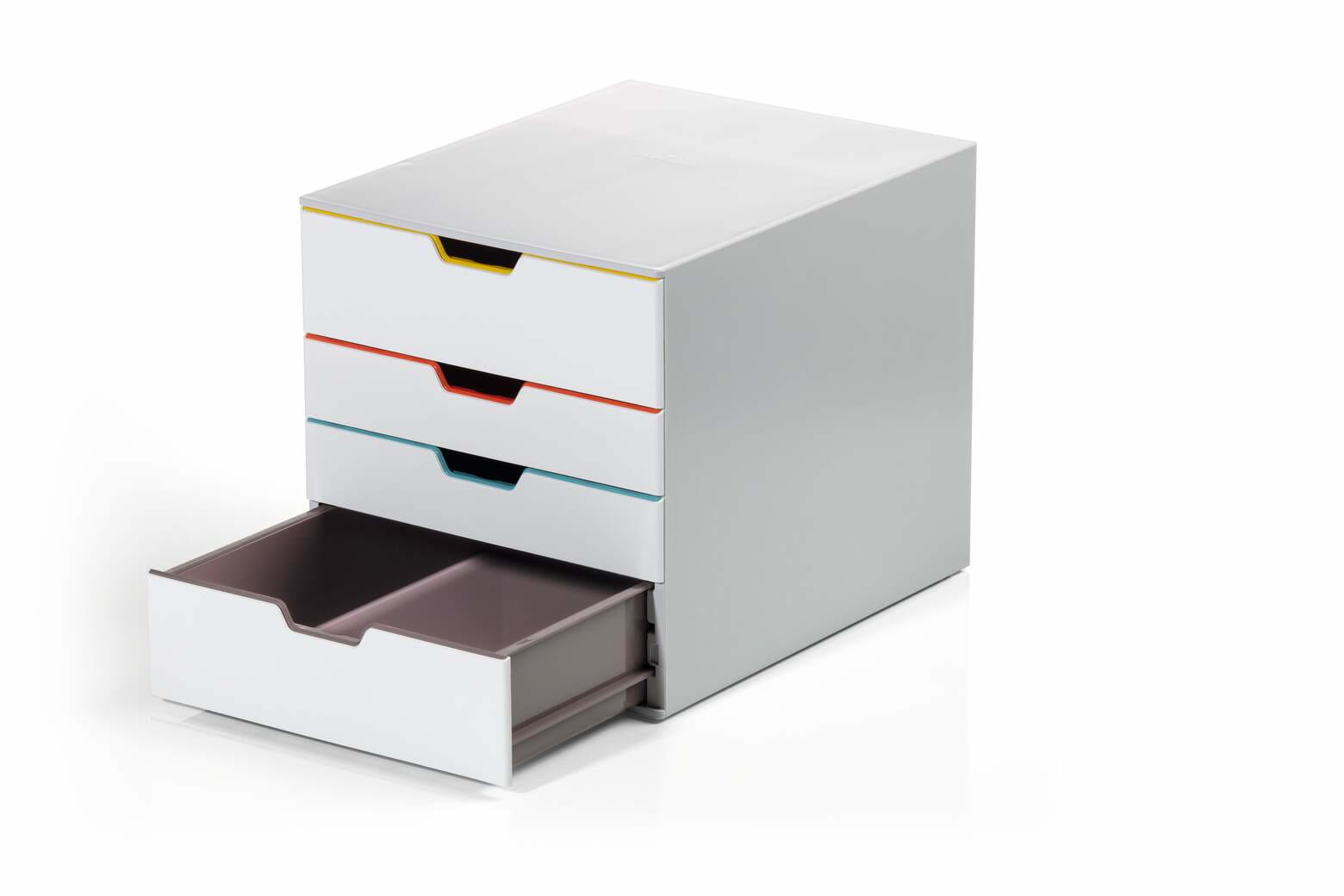 Durable VARICOLOR MIX 4 - Schubladenschrank - 4 Schubfächer - für ANSI A (Letter) Durable VARICOLOR MIX 4 - Schubladenschrank - 4 Schubfächer - für ANSI A (Letter)