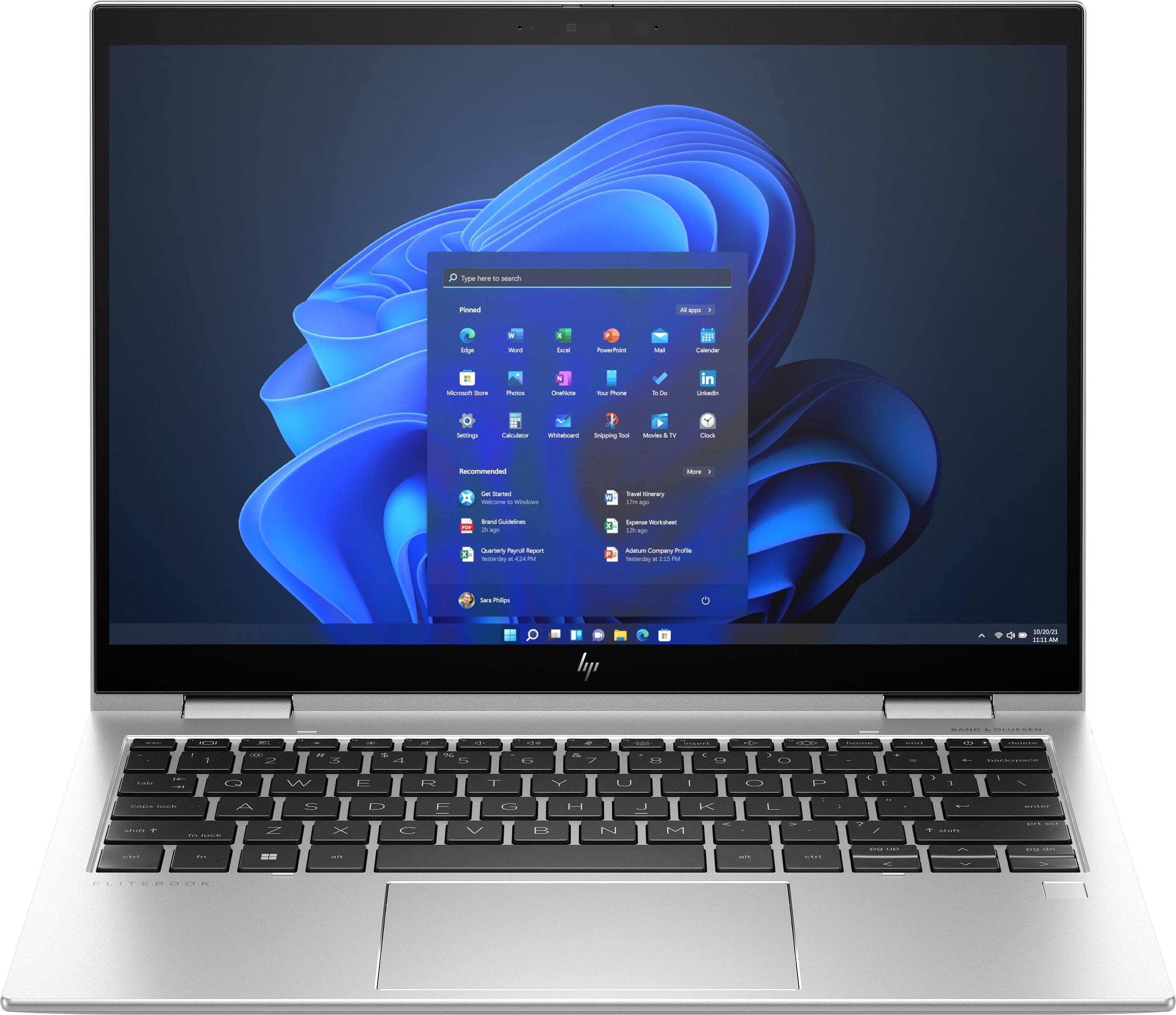 HP Elite x360 830 G10 Notebook - Flip-Design - Intel Core i5 1335U / 1.3 GHz - Evo - Win 11 Pro - Intel Iris Xe Grafikkarte - 16 GB RAM - 512 GB SSD NVMe - 33.8 cm (13.3")