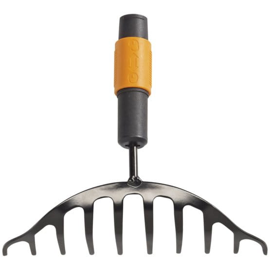 Fiskars QuikFit, Rechen, Schwarz, Stahl, Orange, 1 Stück(e), 225 mm