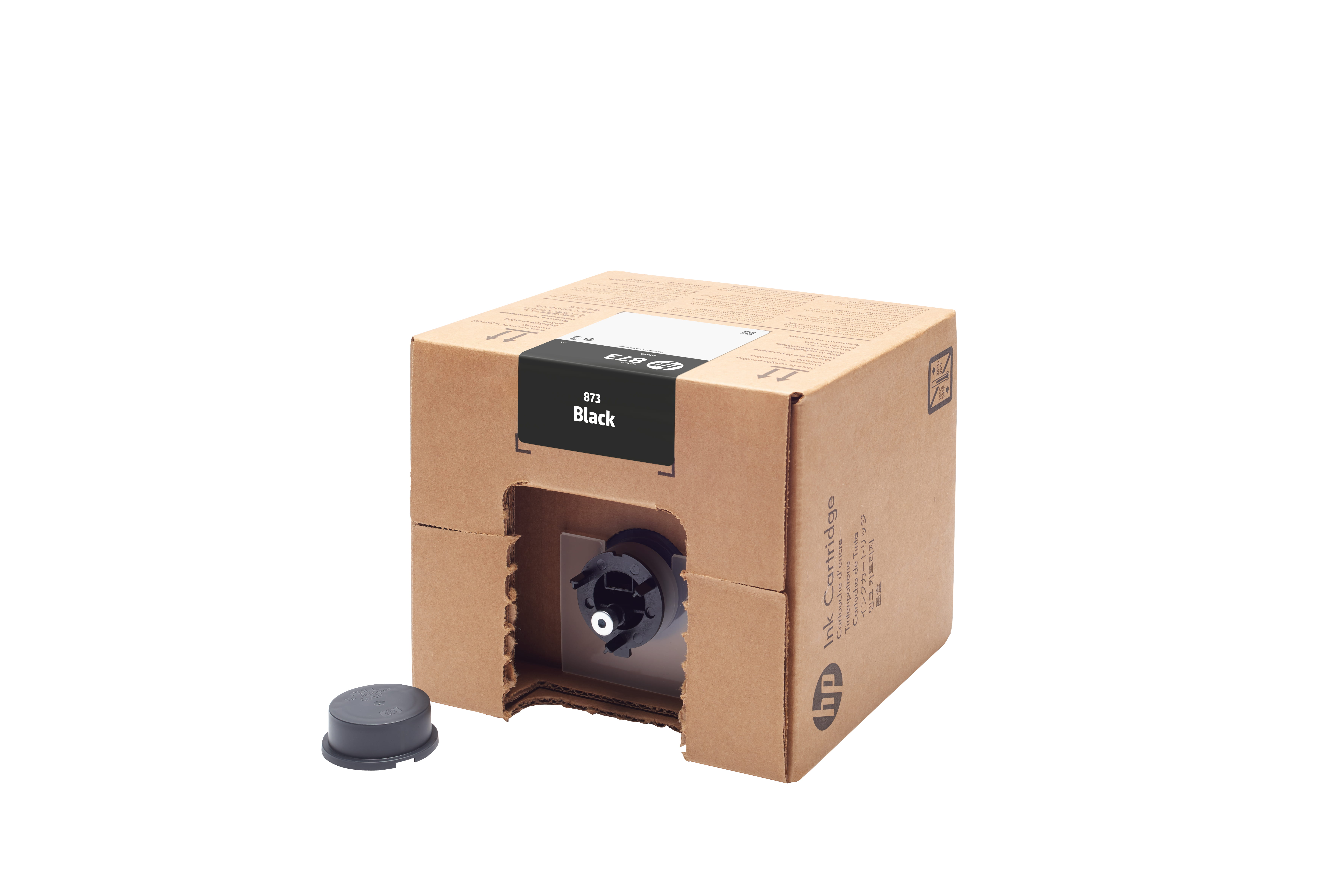 HP 873 - 3 L - Schwarz - original - Latex - Tintenpatrone
