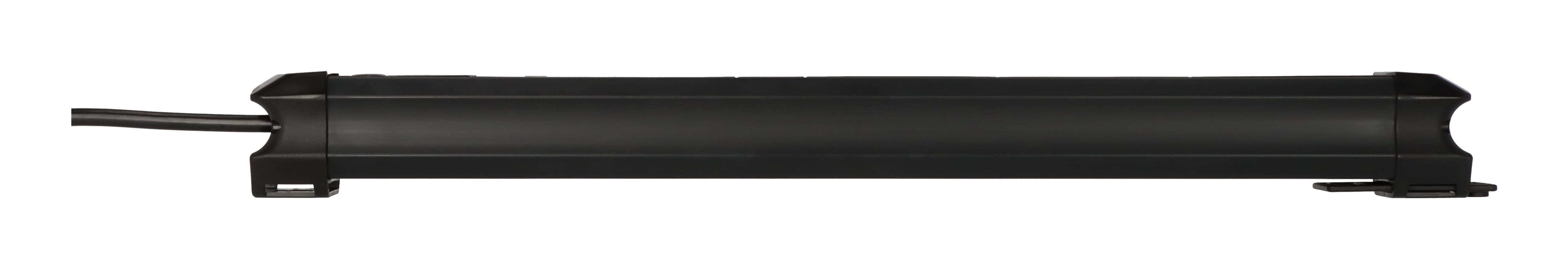Brennenstuhl 1951160611, 1,8 m, Schwarz, Schwarz, Deutschland, 6 AC-Ausgänge, 16 A