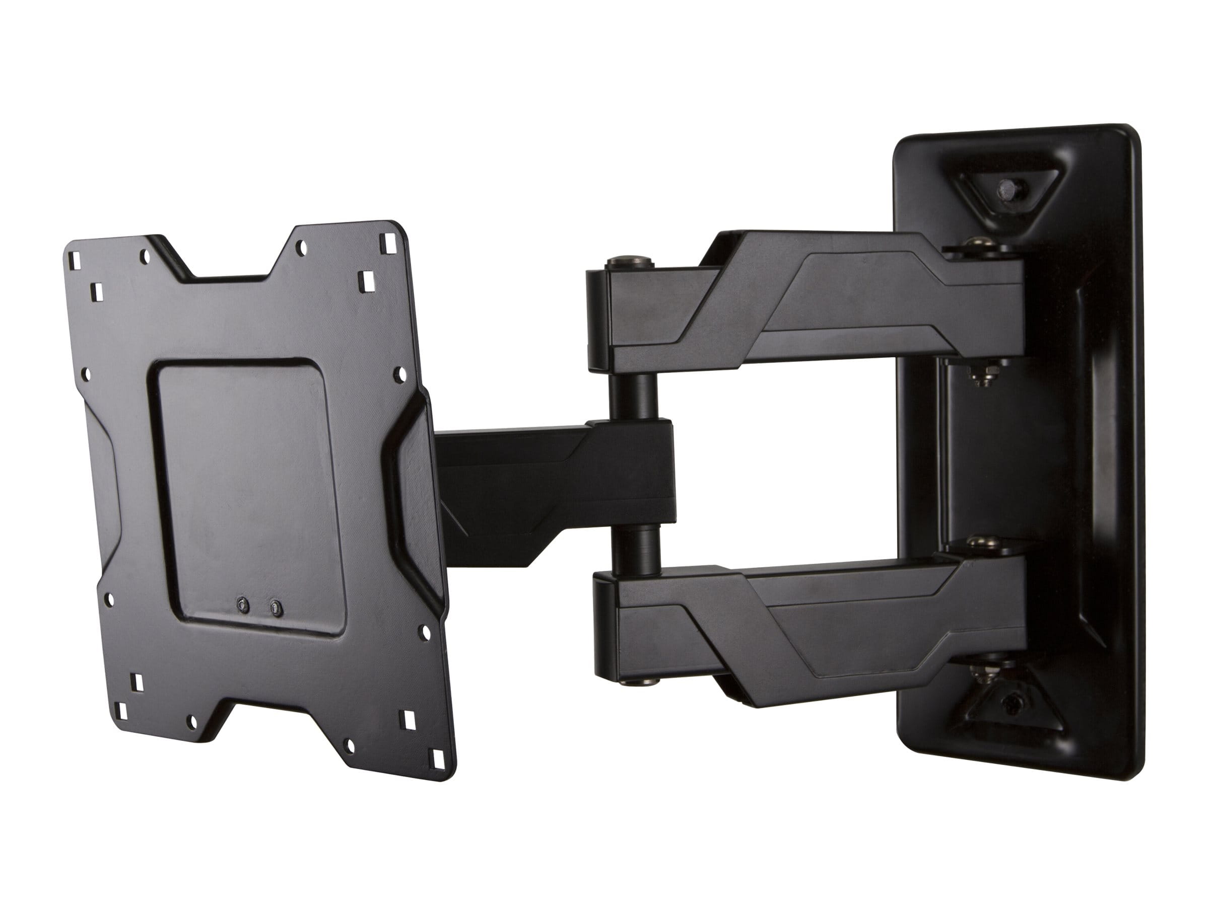 Ergotron Neo-Flex - Befestigungskit (Wandplatte, Tragarm, Monitorplatte, Kabelführungskomponenten, 4 Spinnenadapter) - stark belastbar - für Flachbildschirm - stranggepresstes Aluminium - Schwarz - Bildschirmgröße: 81.3-160 cm (32"-63")