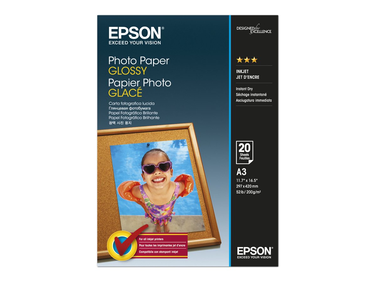 Epson Glänzend - A3 (297 x 420 mm) - 200 g/m²