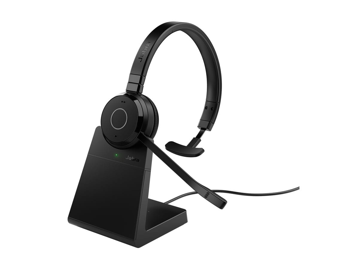 Jabra Evolve 65 TE Link390a MS Mono mit Ladestation