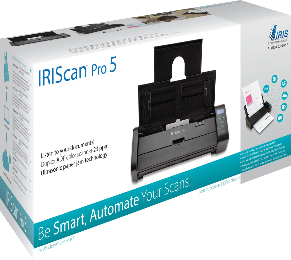 IRIS IRIScan Pro 5 - Dokumentenscanner - Contact Image Sensor (CIS)