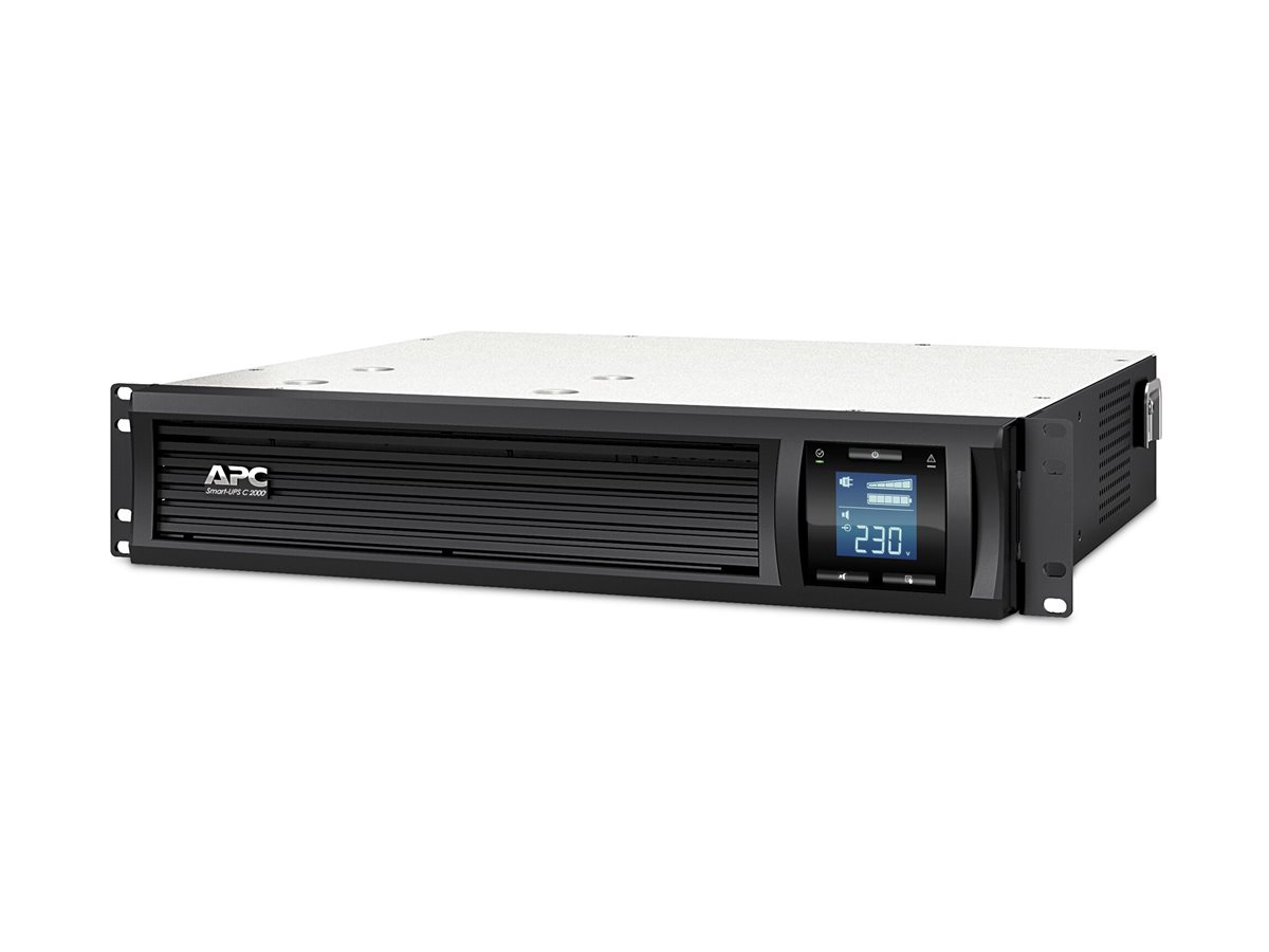 APC Smart-UPS C 2000VA 2U - USV (Rack - einbaufähig) - Line-Interactive-USV APC Smart-UPS C 2000VA 2U - USV (Rack - einbaufähig) - Line-Interactive-USV