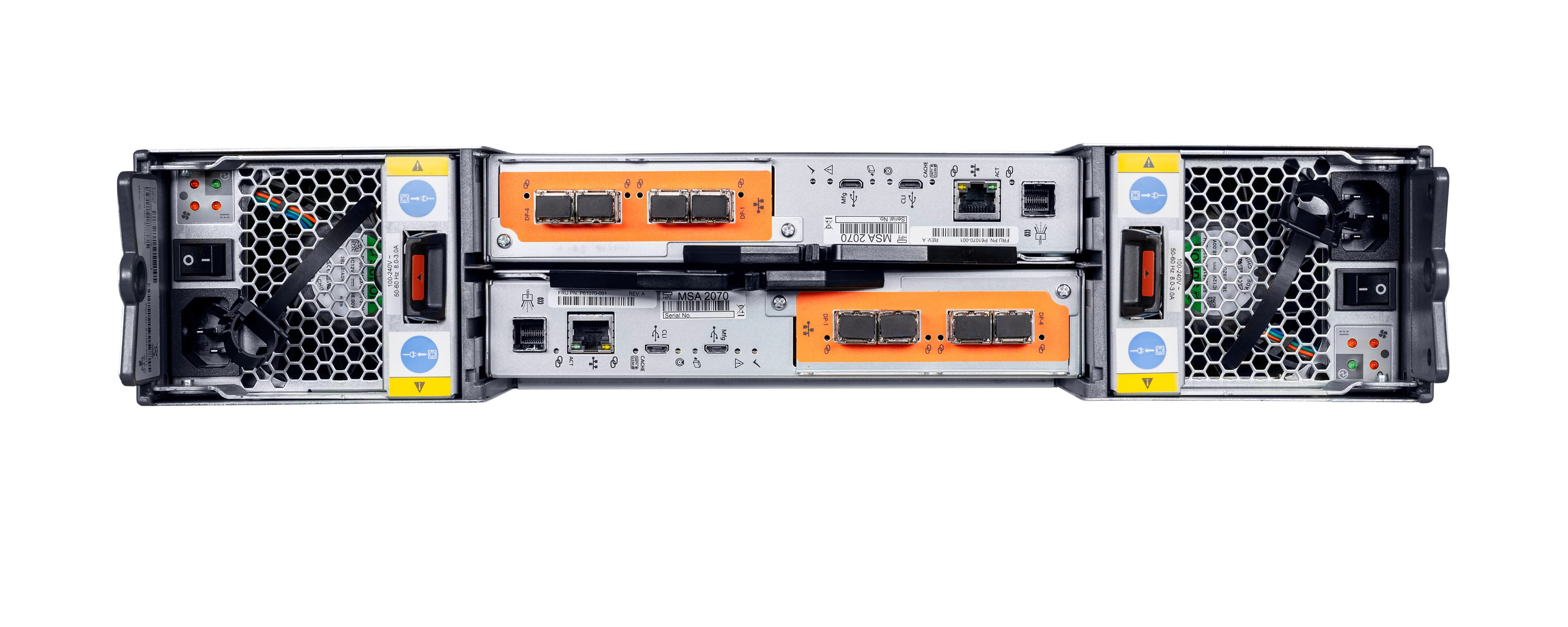 HPE Modular Smart Array 2070 10/25GbE iSCSI SFF Storage - 7th Generation - Solid-State-/Festplattenarray - 0 TB - 24 Schächte (SAS-3)