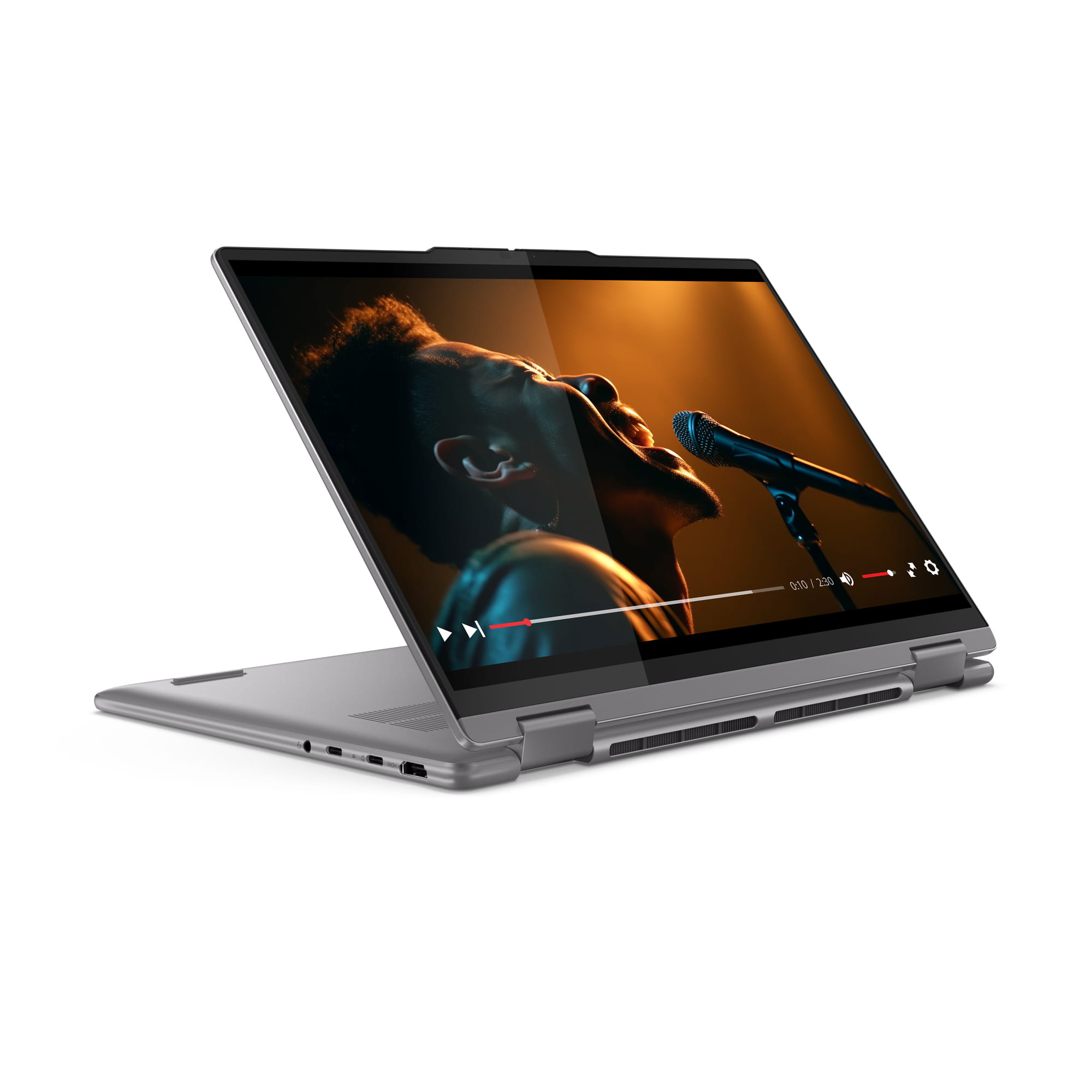 Lenovo Yoga 7 2-in-1 14AHP9 83DK - Flip-Design - AMD Ryzen 7 8840HS / 3.3 GHz - Win 11 Home - Radeon 780M - 16 GB RAM - 1 TB SSD NVMe - 35.6 cm (14")