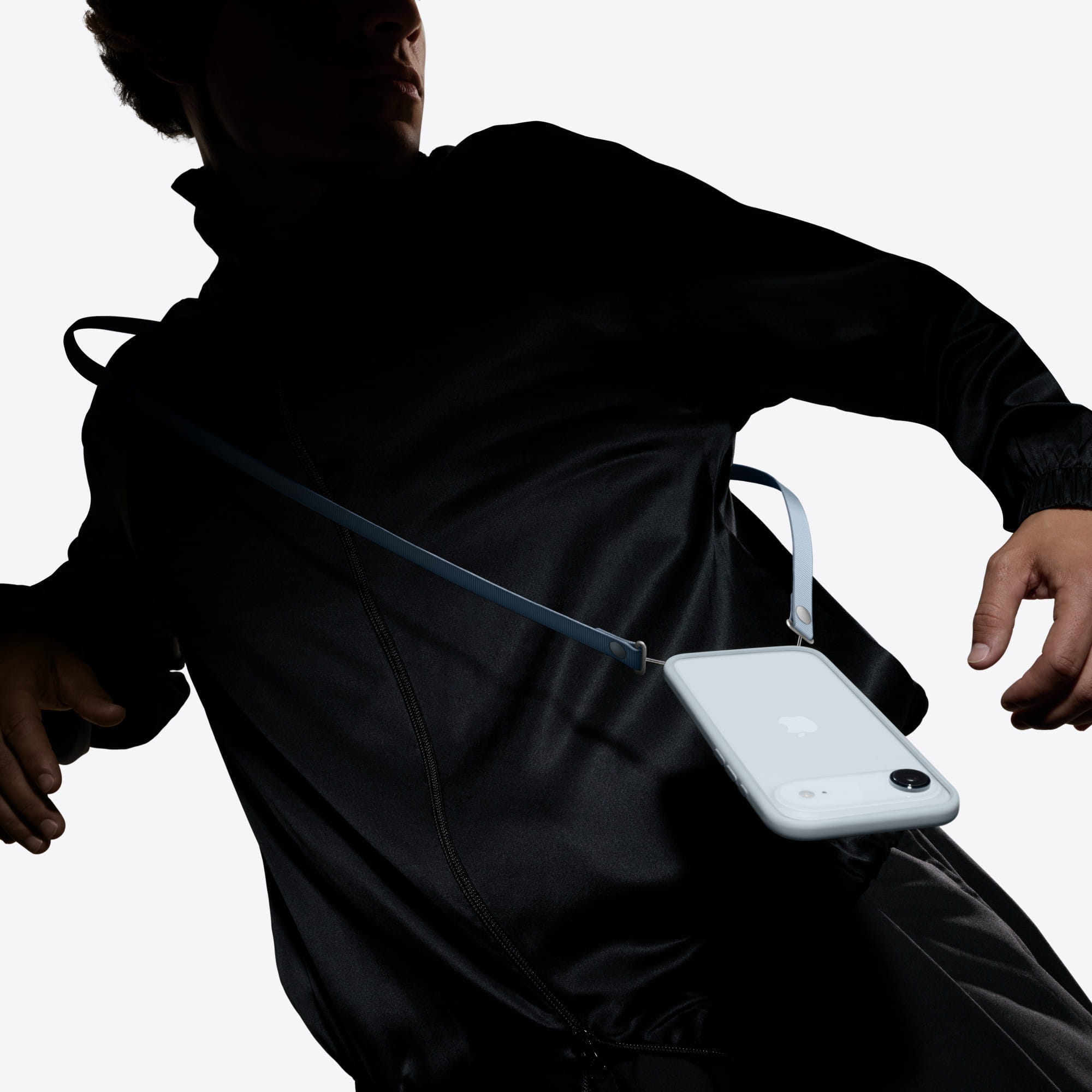 Apple Schultergurt für Handy - Schwarz