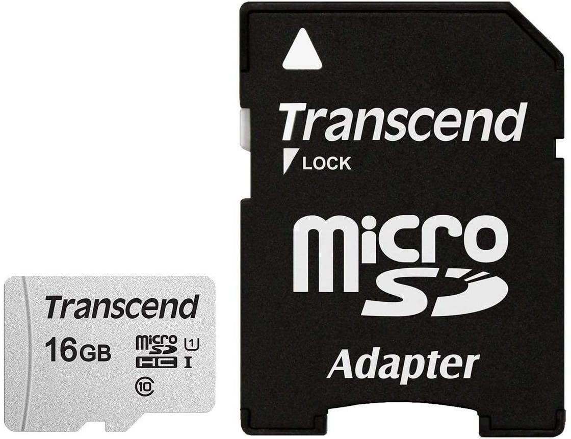 Transcend 300S - Flash-Speicherkarte (Adapter