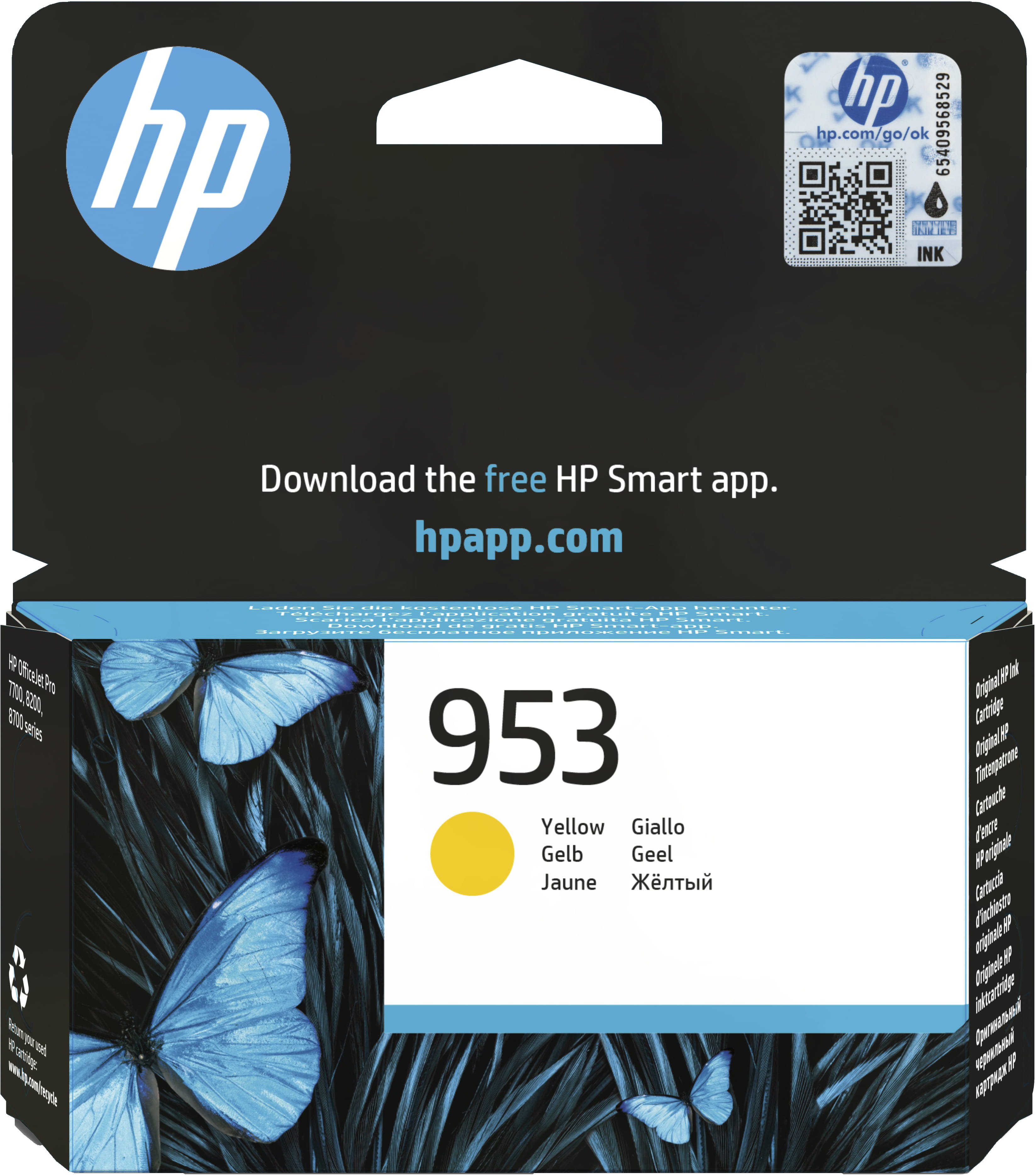 HP 953 - 9 ml - Gelb - original - Blisterverpackung