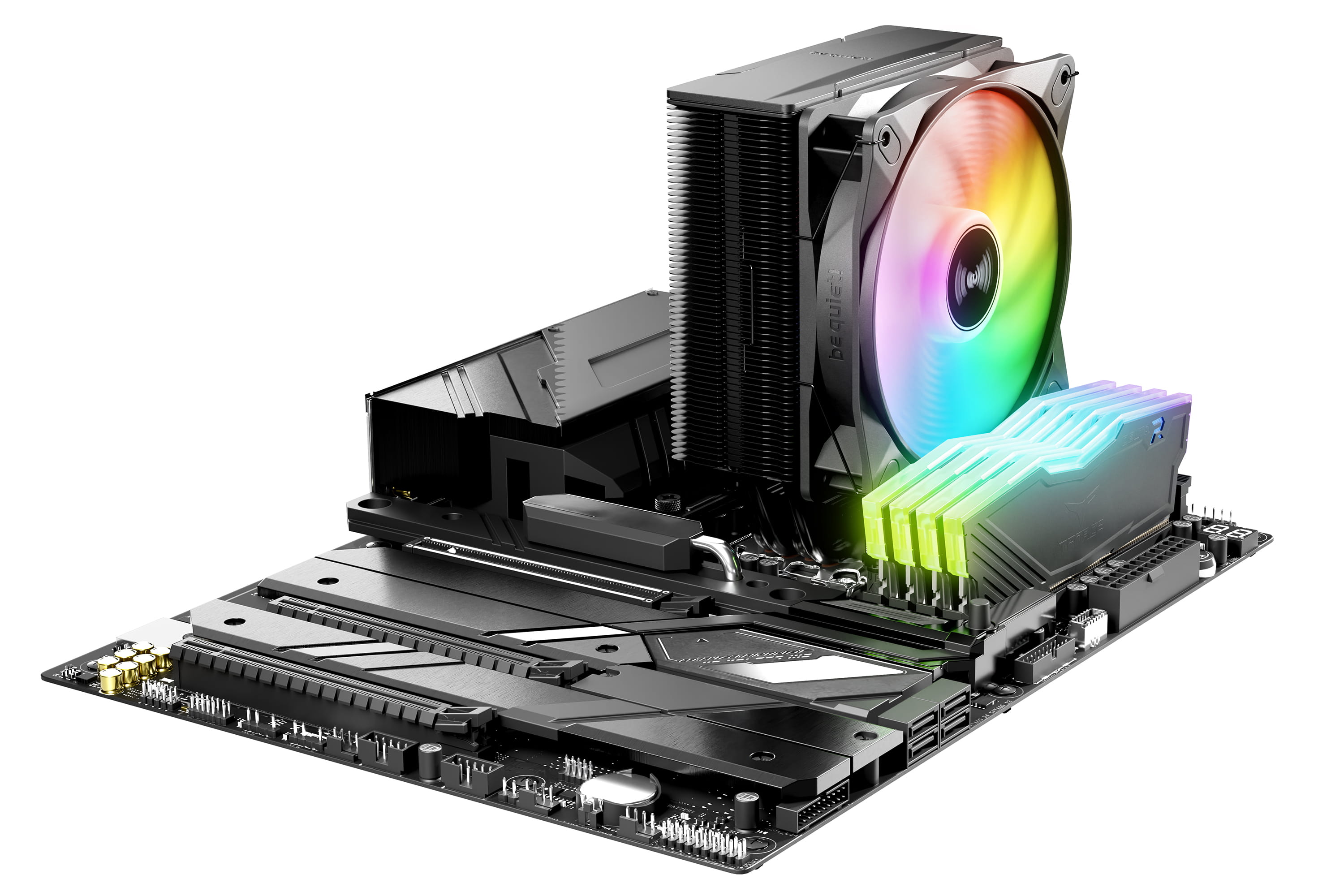 Be Quiet! Pure Rock 3 LX - Prozessor-Luftkühler - (für: LGA1150, LGA1151, LGA1155, LGA1200, LGA1700, LGA1851, AM4, AM5)