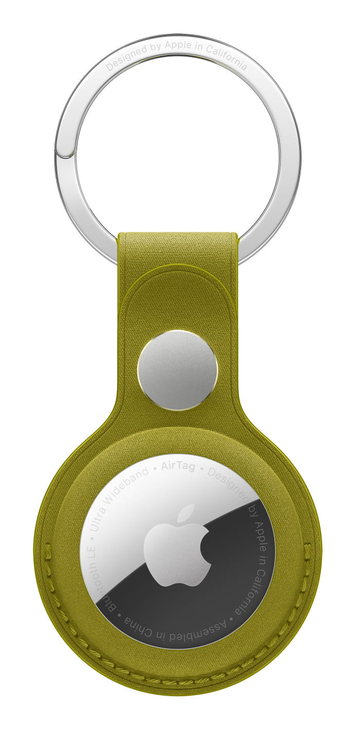 Apple Tasche für Airtag - Microtwill, stainless