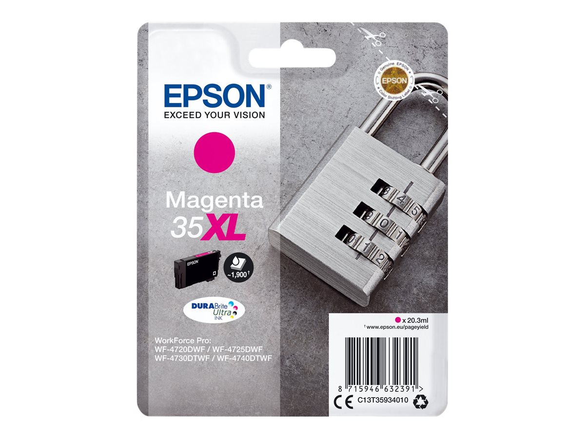 Epson 35XL - 20.3 ml - XL - Magenta - original