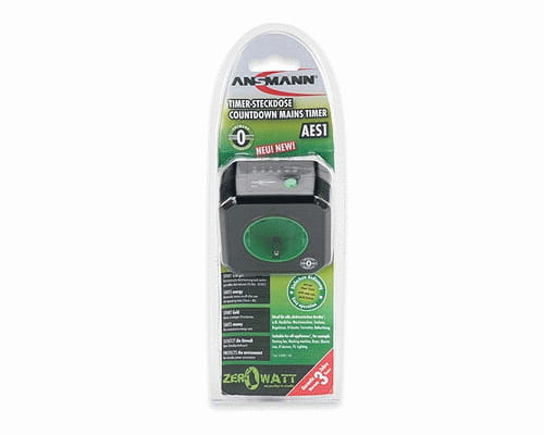 Ansmann AES1, 230 V, 50 Hz, Schwarz