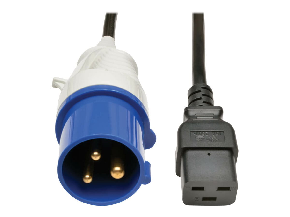 Tripp Eaton Tripp Lite Series PDU Metered 200V-240V 16A IEC-309 8 C13; 2 C19 Horizontal 1URM - Horizontal rackmount - Stromverteilungseinheit (Rack - einbaufähig)