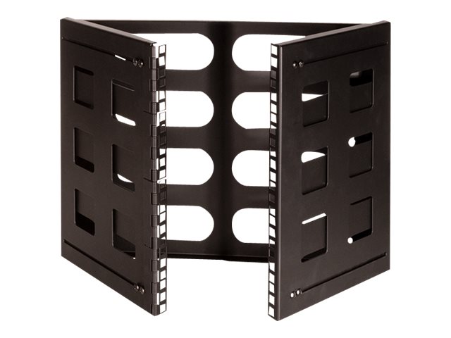 LogiLink W08B40B, Montageschelle, Schwarz, 12 kg, 8U, 48,3 cm (19"), 494 mm