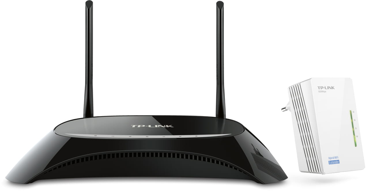 TP-LINK H5 KIT AV500 Hybrid WiFi Starter Kit