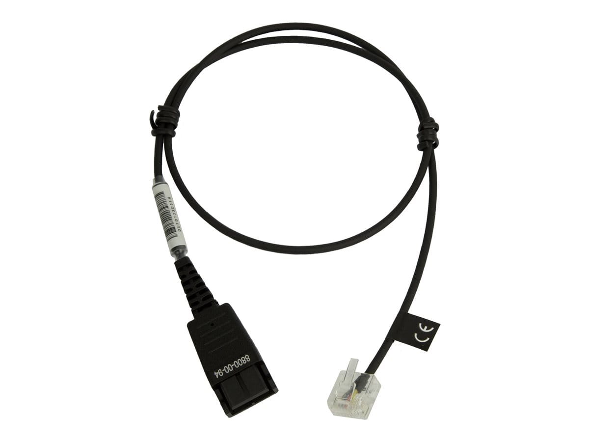 Jabra Anschlusskabel QD/Spezialstecker RJ45 (Unify OpenStage)
